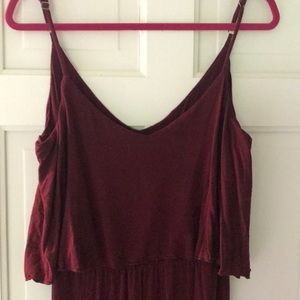 Burgundy Maxi dress